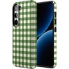 image:imageCasely Galaxy S10 Plus Case  Spruce  Kitty and Vibe Holiday  Essential Slim DualLayer Protective DesignChecked Twice  Green Plaid
