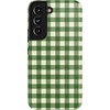 image:imageCasely Galaxy S10 Plus Case  Spruce  Kitty and Vibe Holiday  Essential Slim DualLayer Protective DesignChecked Twice  Green Plaid