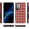image:imageCasely Galaxy S10 Plus Case  Spruce  Kitty and Vibe Holiday  Essential Slim DualLayer Protective DesignChecked Twice  Red Plaid