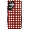 image:imageCasely Galaxy S10 Plus Case  Spruce  Kitty and Vibe Holiday  Essential Slim DualLayer Protective DesignChecked Twice  Red Plaid