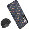 image:imageCasely Galaxy S10 Plus Case  Spruce  Kitty and Vibe Holiday  Essential Slim DualLayer Protective DesignDashing Doxies  Dachshund Dog