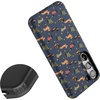 image:imageCasely Galaxy S10 Plus Case  Spruce  Kitty and Vibe Holiday  Essential Slim DualLayer Protective DesignDashing Doxies  Dachshund Dog