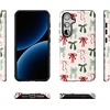 image:imageCasely Galaxy S10 Plus Case  Spruce  Kitty and Vibe Holiday  Essential Slim DualLayer Protective DesignFestive Girlie  Holiday Bows
