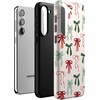 image:imageCasely Galaxy S10 Plus Case  Spruce  Kitty and Vibe Holiday  Essential Slim DualLayer Protective DesignFestive Girlie  Holiday Bows