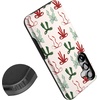 image:imageCasely Galaxy S10 Plus Case  Spruce  Kitty and Vibe Holiday  Essential Slim DualLayer Protective DesignFestive Girlie  Holiday Bows