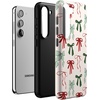 image:imageCasely Galaxy S10 Plus Case  Spruce  Kitty and Vibe Holiday  Essential Slim DualLayer Protective DesignFestive Girlie  Holiday Bows
