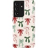 image:imageCasely Galaxy S10 Plus Case  Spruce  Kitty and Vibe Holiday  Essential Slim DualLayer Protective DesignFestive Girlie  Holiday Bows