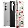 image:imageCasely Galaxy S10 Plus Case  Spruce  Kitty and Vibe Holiday  Essential Slim DualLayer Protective DesignFestive Girlie  Holiday Bows