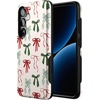image:imageCasely Galaxy S10 Plus Case  Spruce  Kitty and Vibe Holiday  Essential Slim DualLayer Protective DesignFestive Girlie  Holiday Bows