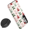 image:imageCasely Galaxy S10 Plus Case  Spruce  Kitty and Vibe Holiday  Essential Slim DualLayer Protective DesignFestive Girlie  Holiday Bows