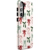 image:imageCasely Galaxy S10 Plus Case  Spruce  Kitty and Vibe Holiday  Essential Slim DualLayer Protective DesignFestive Girlie  Holiday Bows
