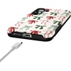 image:imageCasely Galaxy S10 Plus Case  Spruce  Kitty and Vibe Holiday  Essential Slim DualLayer Protective DesignFestive Girlie  Holiday Bows