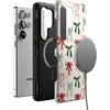 image:imageCasely Galaxy S10 Plus Case  Spruce  Kitty and Vibe Holiday  Essential Slim DualLayer Protective DesignFestive Girlie  Holiday Bows