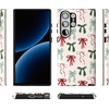 image:imageCasely Galaxy S10 Plus Case  Spruce  Kitty and Vibe Holiday  Essential Slim DualLayer Protective DesignFestive Girlie  Holiday Bows