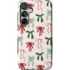 image:imageCasely Galaxy S10 Plus Case  Spruce  Kitty and Vibe Holiday  Essential Slim DualLayer Protective DesignFestive Girlie  Holiday Bows