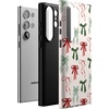 image:imageCasely Galaxy S10 Plus Case  Spruce  Kitty and Vibe Holiday  Essential Slim DualLayer Protective DesignFestive Girlie  Holiday Bows