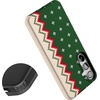 image:imageCasely Galaxy S10 Plus Case  Spruce  Kitty and Vibe Holiday  Essential Slim DualLayer Protective DesignGrandpas Sweater  Holiday Knit