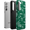 image:imageCasely Galaxy S10 Plus Case  Spruce  Kitty and Vibe Holiday  Essential Slim DualLayer Protective DesignHome for the Holidays  Mountain Town