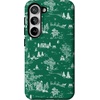 image:imageCasely Galaxy S10 Plus Case  Spruce  Kitty and Vibe Holiday  Essential Slim DualLayer Protective DesignHome for the Holidays  Mountain Town
