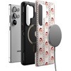 image:imageCasely Galaxy S10 Plus Case  Spruce  Kitty and Vibe Holiday  Essential Slim DualLayer Protective DesignJolly St Nick  Retro Claus