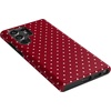 image:imageCasely Galaxy S10 Plus Case  Spruce  Kitty and Vibe Holiday  Essential Slim DualLayer Protective DesignOn the Dot  Maroon Polka Dot