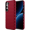 image:imageCasely Galaxy S10 Plus Case  Spruce  Kitty and Vibe Holiday  Essential Slim DualLayer Protective DesignOn the Dot  Maroon Polka Dot