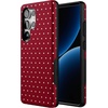image:imageCasely Galaxy S10 Plus Case  Spruce  Kitty and Vibe Holiday  Essential Slim DualLayer Protective DesignOn the Dot  Maroon Polka Dot