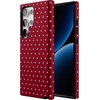 image:imageCasely Galaxy S10 Plus Case  Spruce  Kitty and Vibe Holiday  Essential Slim DualLayer Protective DesignOn the Dot  Maroon Polka Dot