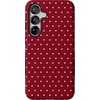 image:imageCasely Galaxy S10 Plus Case  Spruce  Kitty and Vibe Holiday  Essential Slim DualLayer Protective DesignOn the Dot  Maroon Polka Dot