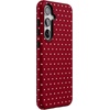 image:imageCasely Galaxy S10 Plus Case  Spruce  Kitty and Vibe Holiday  Essential Slim DualLayer Protective DesignOn the Dot  Maroon Polka Dot