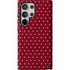 image:imageCasely Galaxy S10 Plus Case  Spruce  Kitty and Vibe Holiday  Essential Slim DualLayer Protective DesignOn the Dot  Maroon Polka Dot