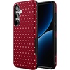 image:imageCasely Galaxy S10 Plus Case  Spruce  Kitty and Vibe Holiday  Essential Slim DualLayer Protective DesignOn the Dot  Maroon Polka Dot