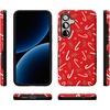 image:imageCasely Galaxy S10 Plus Case  Spruce  Kitty and Vibe Holiday  Essential Slim DualLayer Protective DesignPeppermint Kiss  Candy Cane