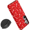 image:imageCasely Galaxy S10 Plus Case  Spruce  Kitty and Vibe Holiday  Essential Slim DualLayer Protective DesignPeppermint Kiss  Candy Cane