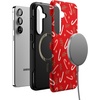 image:imageCasely Galaxy S10 Plus Case  Spruce  Kitty and Vibe Holiday  Essential Slim DualLayer Protective DesignPeppermint Kiss  Candy Cane
