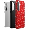 image:imageCasely Galaxy S10 Plus Case  Spruce  Kitty and Vibe Holiday  Essential Slim DualLayer Protective DesignPeppermint Kiss  Candy Cane