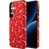 image:imageCasely Galaxy S10 Plus Case  Spruce  Kitty and Vibe Holiday  Essential Slim DualLayer Protective DesignPeppermint Kiss  Candy Cane