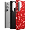 image:imageCasely Galaxy S10 Plus Case  Spruce  Kitty and Vibe Holiday  Essential Slim DualLayer Protective DesignPeppermint Kiss  Candy Cane