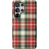 image:imageCasely Galaxy S10 Plus Case  Spruce  Kitty and Vibe Holiday  Essential Slim DualLayer Protective DesignPlaid  Proper  Signature Plaid