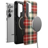 image:imageCasely Galaxy S10 Plus Case  Spruce  Kitty and Vibe Holiday  Essential Slim DualLayer Protective DesignPlaid  Proper  Signature Plaid