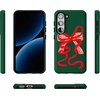 image:imageCasely Galaxy S10 Plus Case  Spruce  Kitty and Vibe Holiday  Essential Slim DualLayer Protective DesignSantas Favorite  Holiday Bow