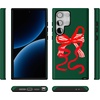 image:imageCasely Galaxy S10 Plus Case  Spruce  Kitty and Vibe Holiday  Essential Slim DualLayer Protective DesignSantas Favorite  Holiday Bow