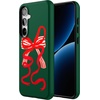 image:imageCasely Galaxy S10 Plus Case  Spruce  Kitty and Vibe Holiday  Essential Slim DualLayer Protective DesignSantas Favorite  Holiday Bow