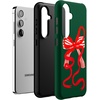image:imageCasely Galaxy S10 Plus Case  Spruce  Kitty and Vibe Holiday  Essential Slim DualLayer Protective DesignSantas Favorite  Holiday Bow