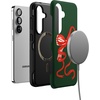 image:imageCasely Galaxy S10 Plus Case  Spruce  Kitty and Vibe Holiday  Essential Slim DualLayer Protective DesignSantas Favorite  Holiday Bow