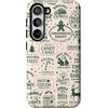 image:imageCasely Galaxy S10 Plus Case  Spruce  Kitty and Vibe Holiday  Essential Slim DualLayer Protective DesignSantas Stamps  Holiday Market