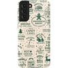 image:imageCasely Galaxy S10 Plus Case  Spruce  Kitty and Vibe Holiday  Essential Slim DualLayer Protective DesignSantas Stamps  Holiday Market