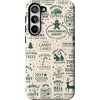 image:imageCasely Galaxy S10 Plus Case  Spruce  Kitty and Vibe Holiday  Essential Slim DualLayer Protective DesignSantas Stamps  Holiday Market