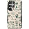 image:imageCasely Galaxy S10 Plus Case  Spruce  Kitty and Vibe Holiday  Essential Slim DualLayer Protective DesignSantas Stamps  Holiday Market
