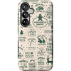 image:imageCasely Galaxy S10 Plus Case  Spruce  Kitty and Vibe Holiday  Essential Slim DualLayer Protective DesignSantas Stamps  Holiday Market